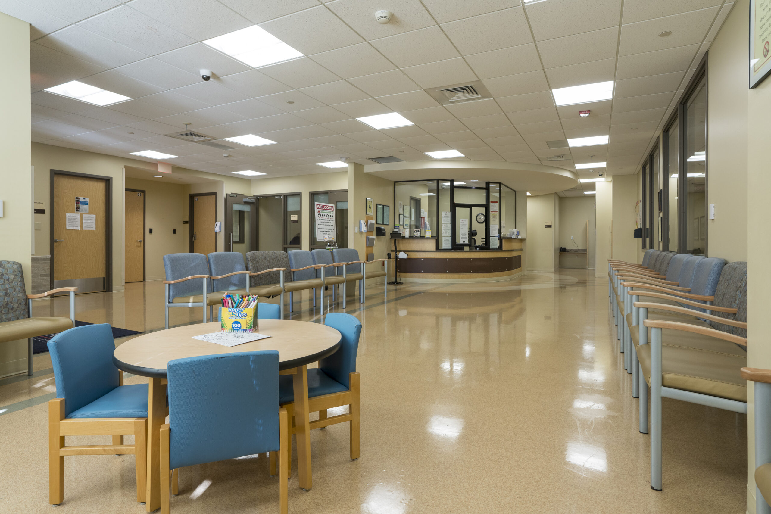 Emergency Room Services Waiting Room